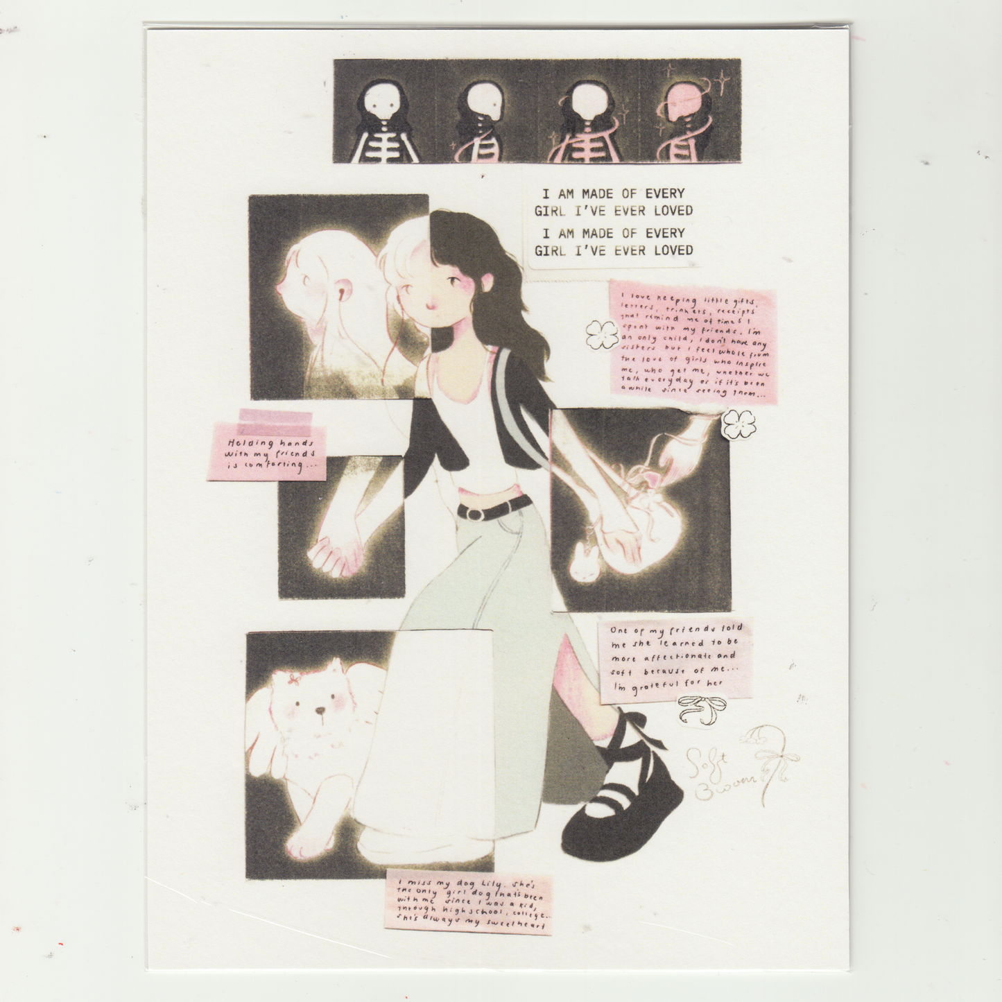 I AM MADE OF EVERY GIRL PRINT