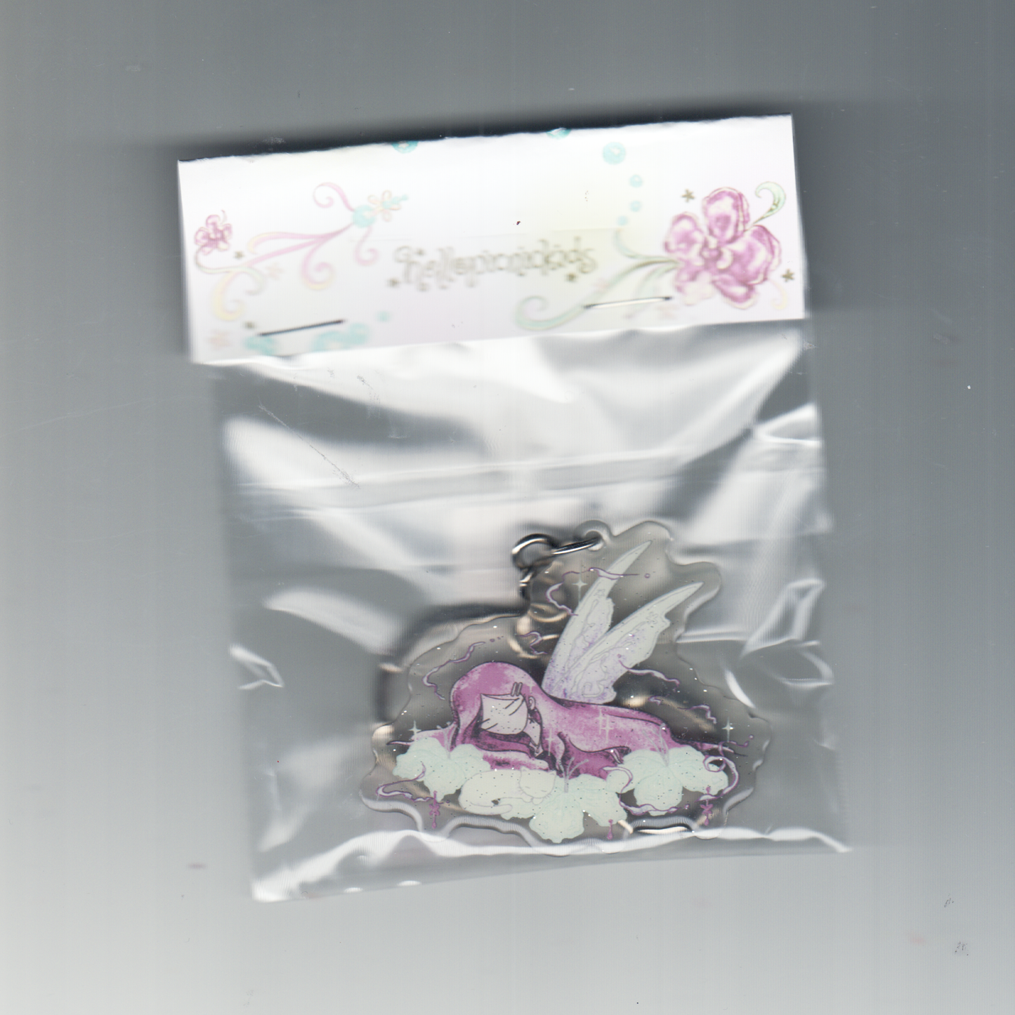 DREAMING RESIN KEYCHAIN