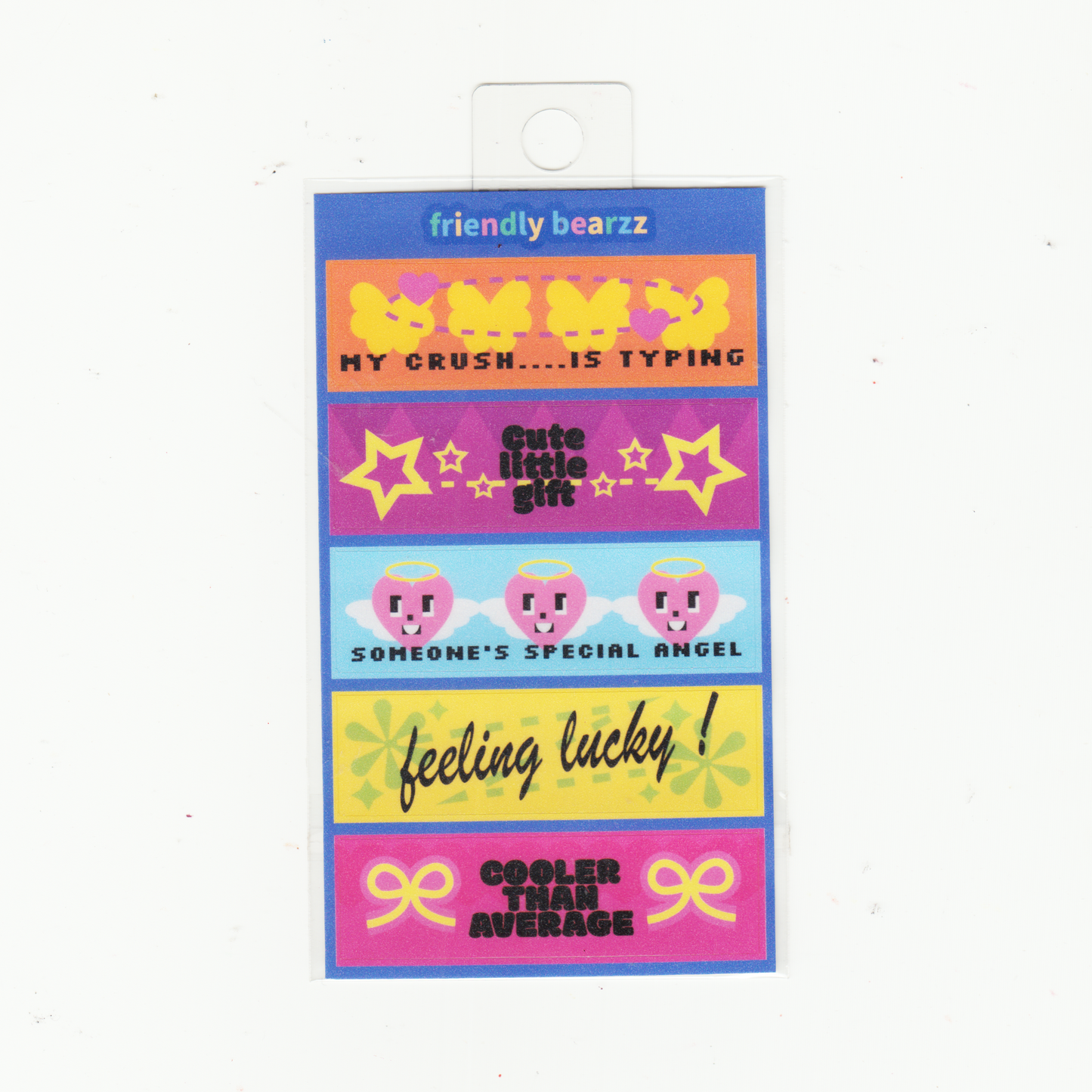 FEELING LUCKY STICKER SHEET
