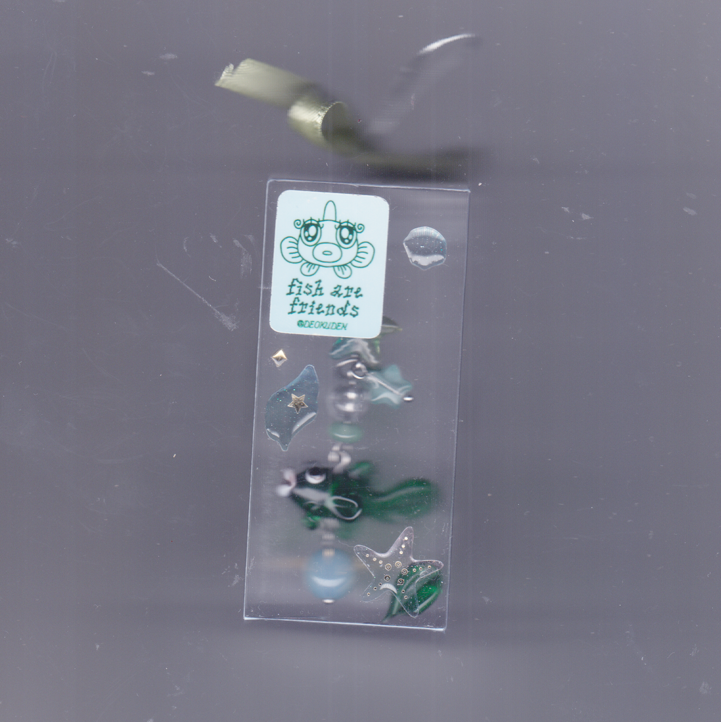 FISH ARE FRIENDS CHARM