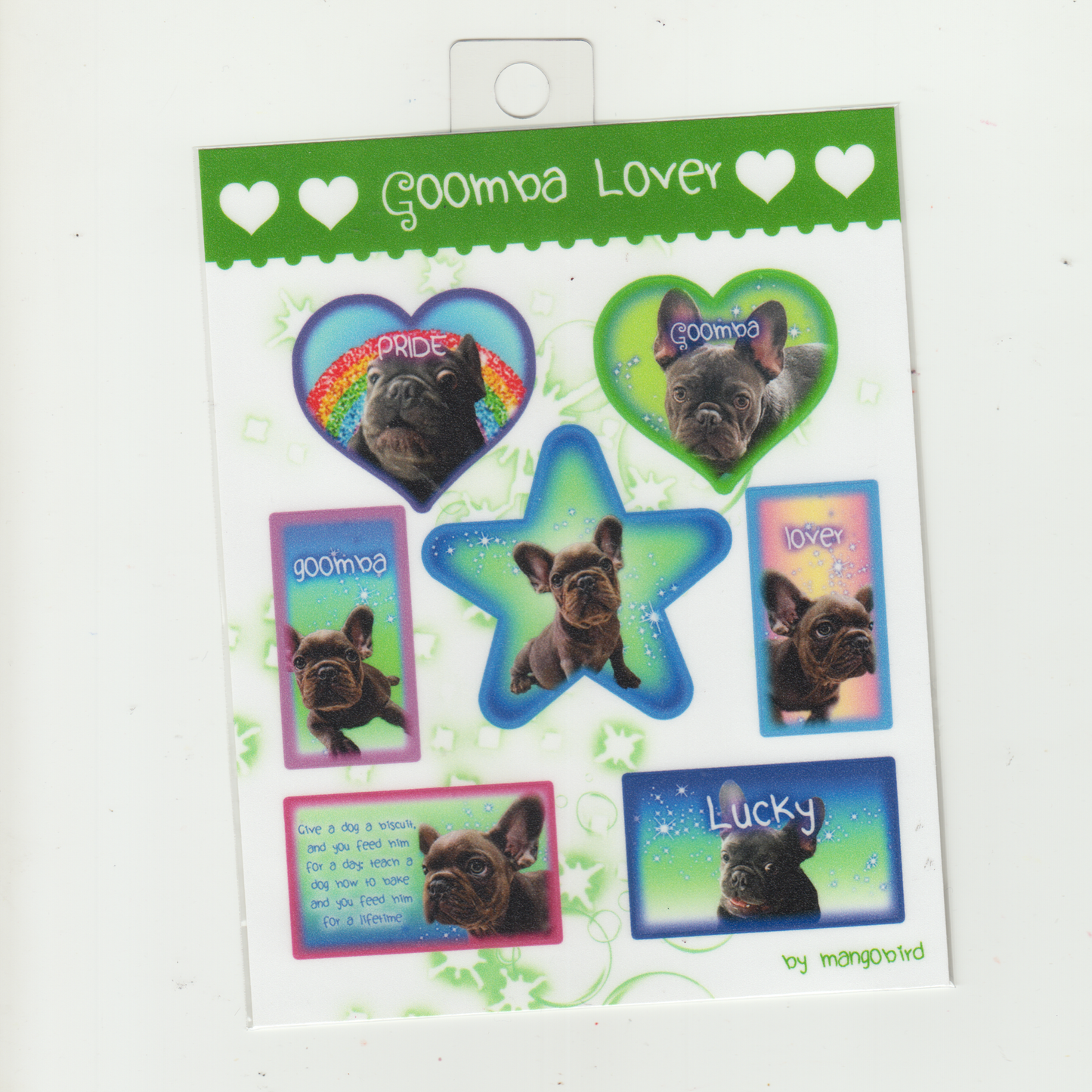 GOOMBA LOVER STICKER SHEET