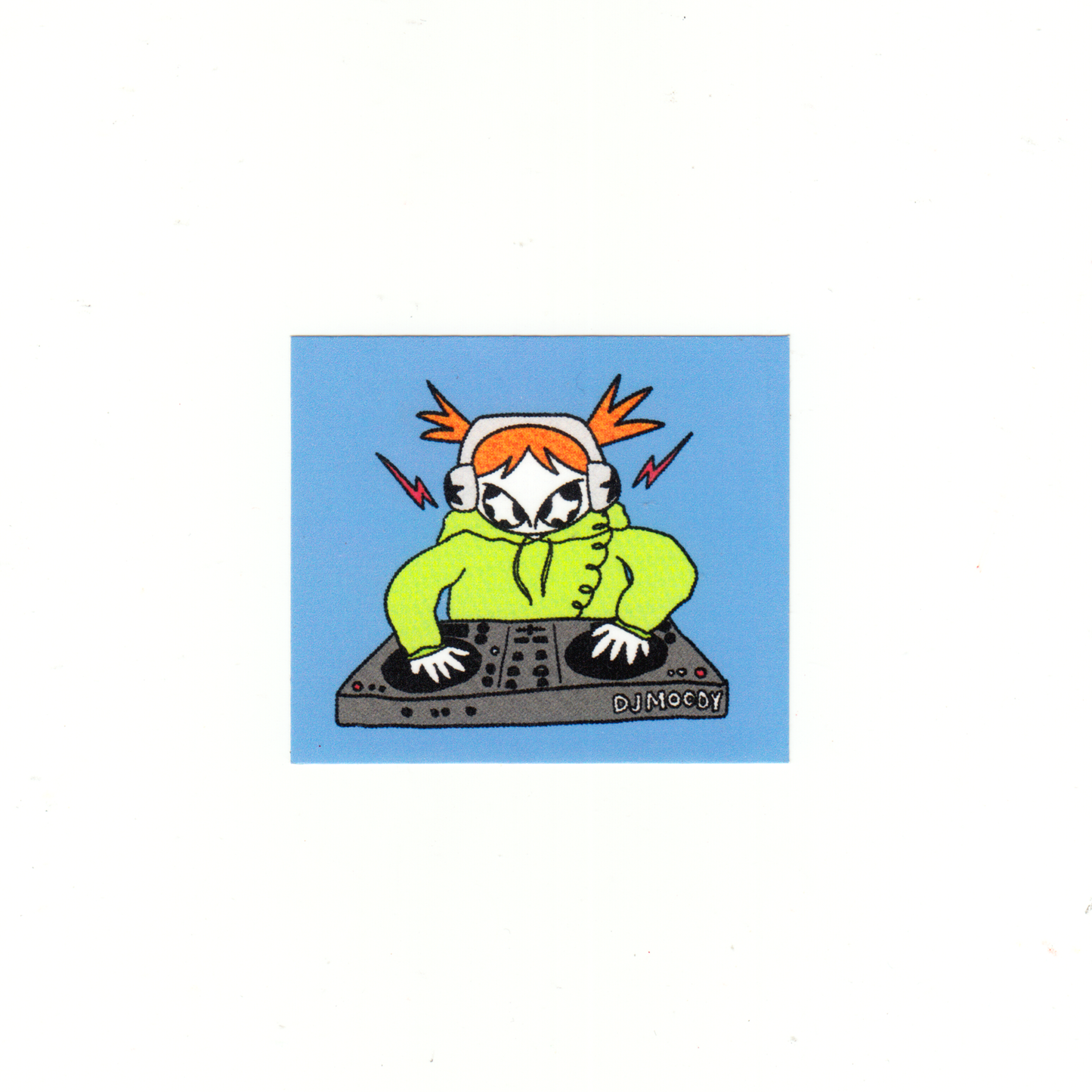DJ MOODY STICKER
