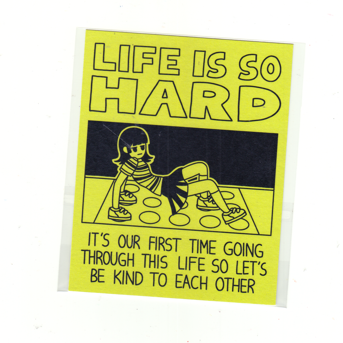 LIFE IS HARD PRINT