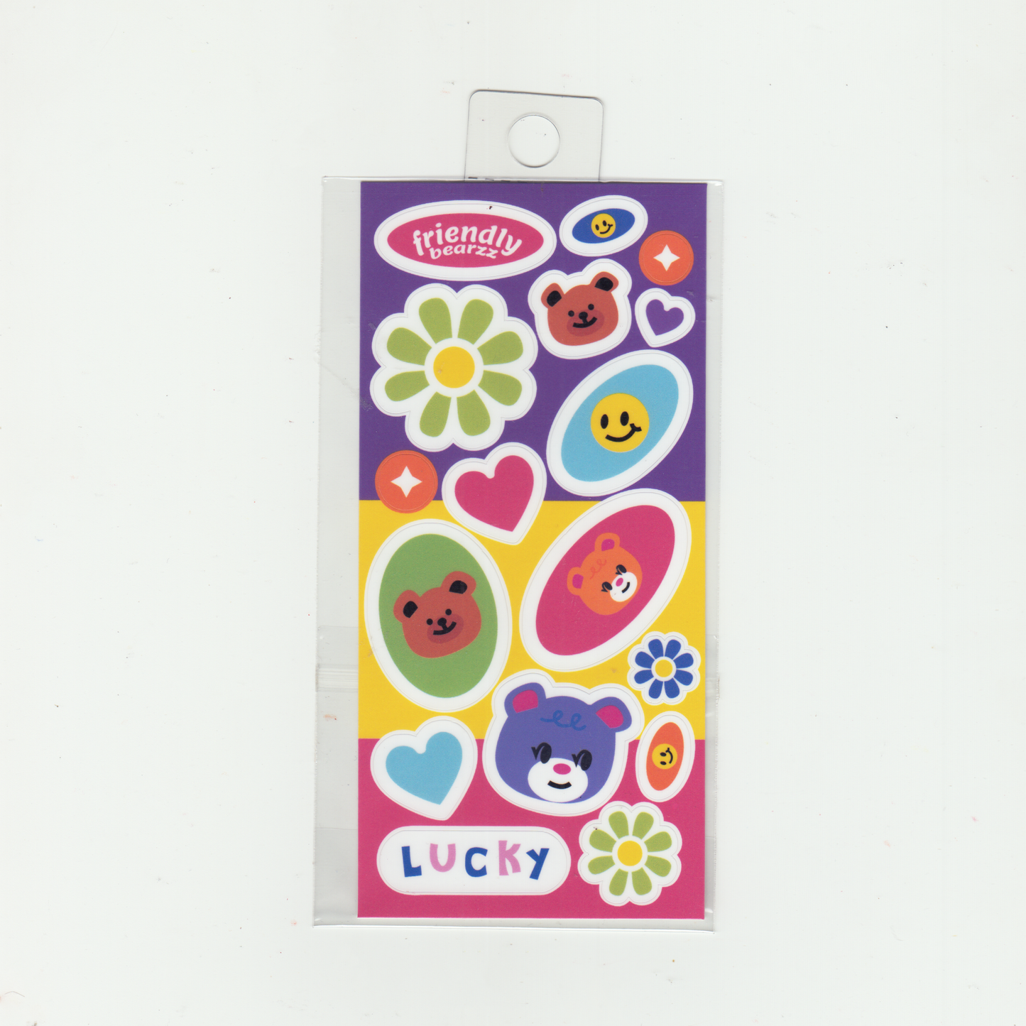 BEARZZ STICKER SHEET