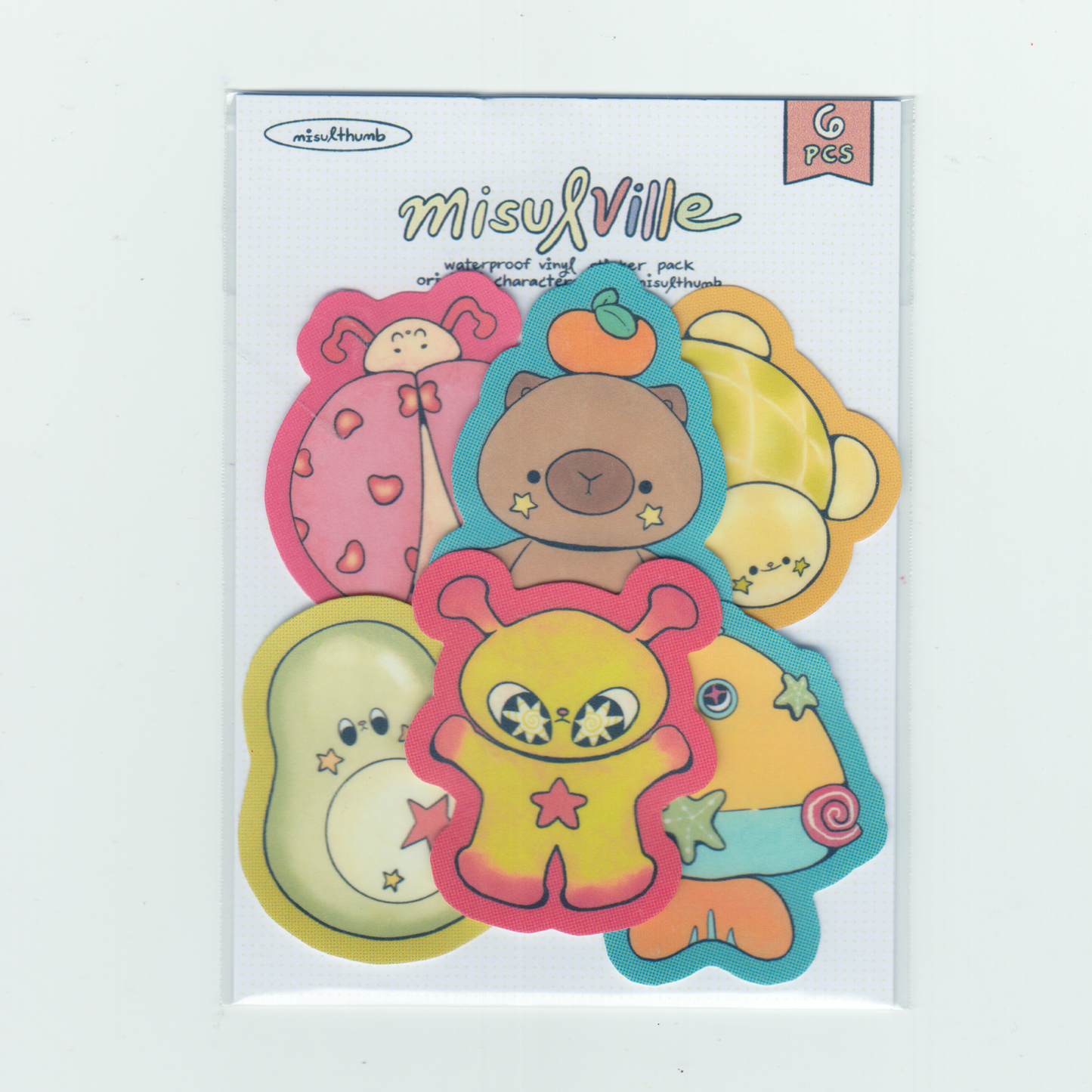 MISULVILLE 2 STICKER PACK
