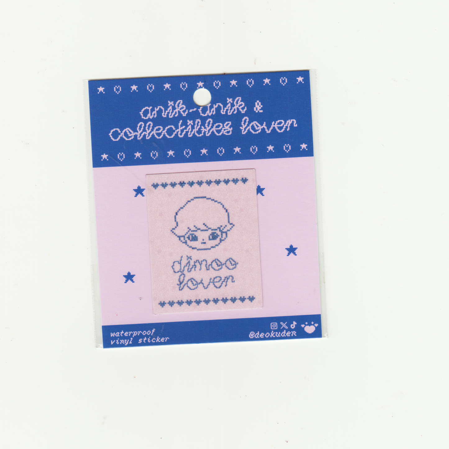 ANIK-ANIK & COLLECTIBLES LOVER STICKER (RECTANGLE)