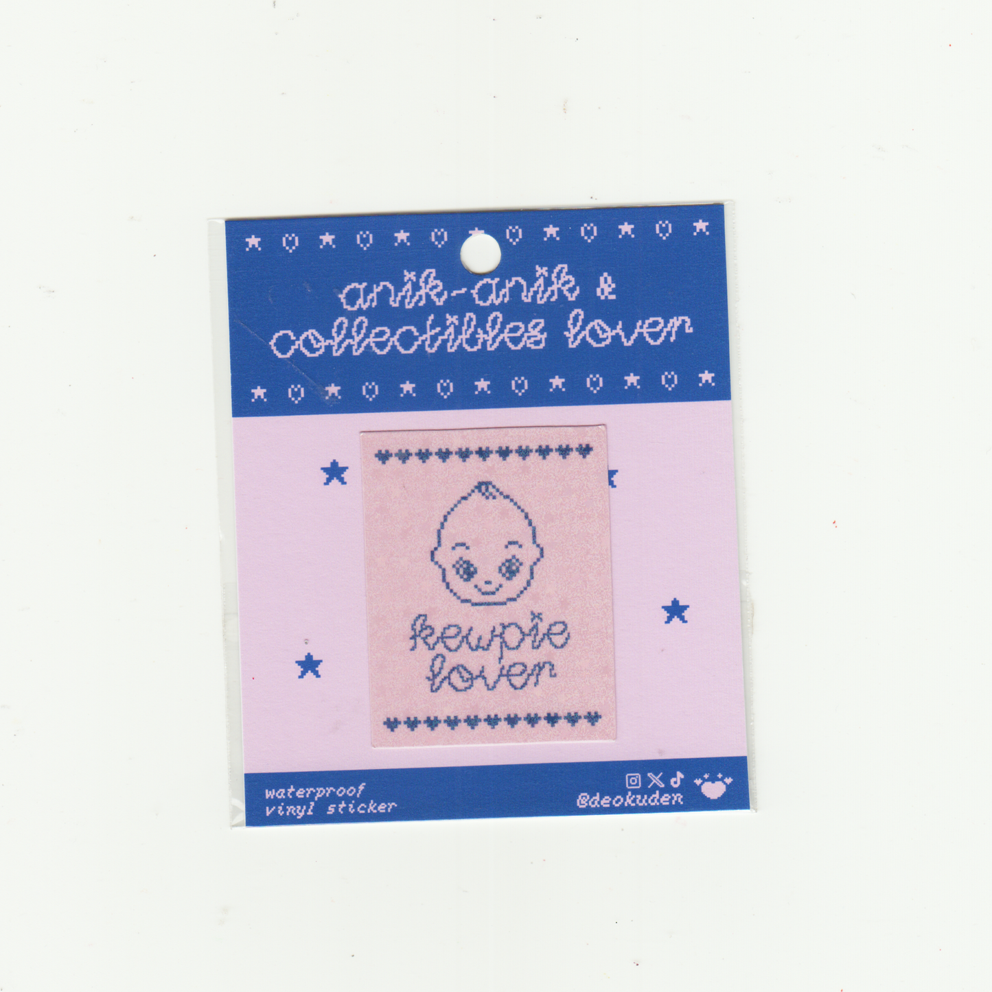 ANIK-ANIK & COLLECTIBLES LOVER STICKER (RECTANGLE)