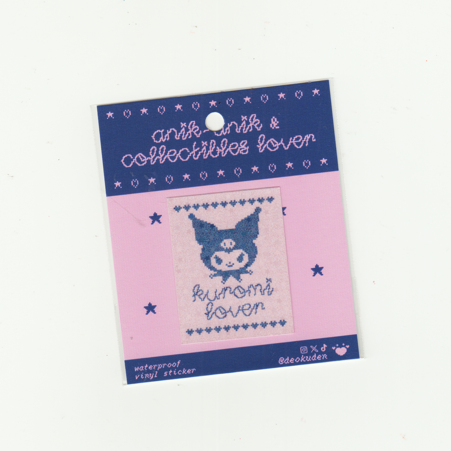 ANIK-ANIK & COLLECTIBLES LOVER STICKER (RECTANGLE)
