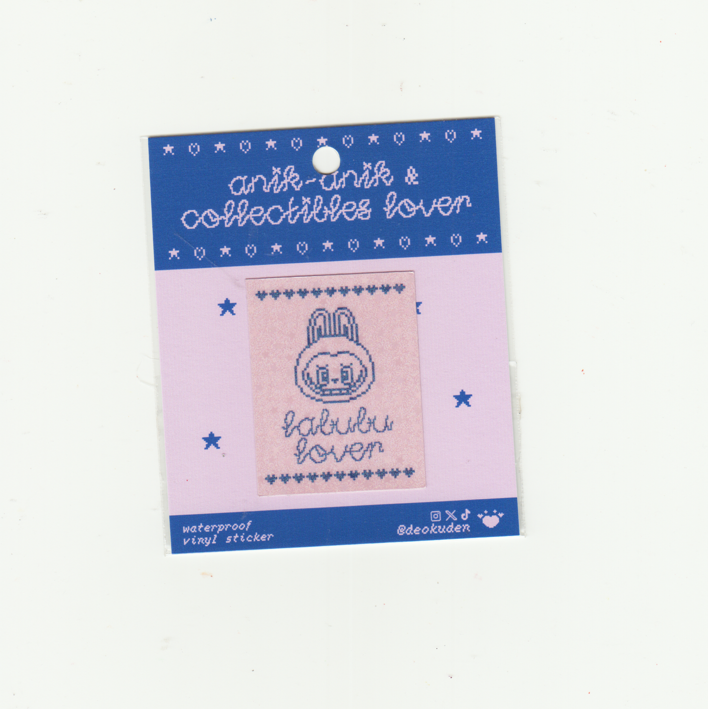 ANIK-ANIK & COLLECTIBLES LOVER STICKER (RECTANGLE)