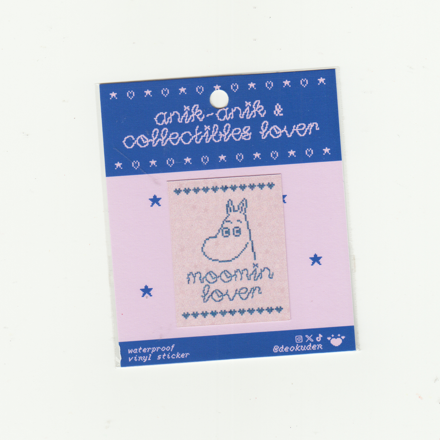 ANIK-ANIK & COLLECTIBLES LOVER STICKER (RECTANGLE)