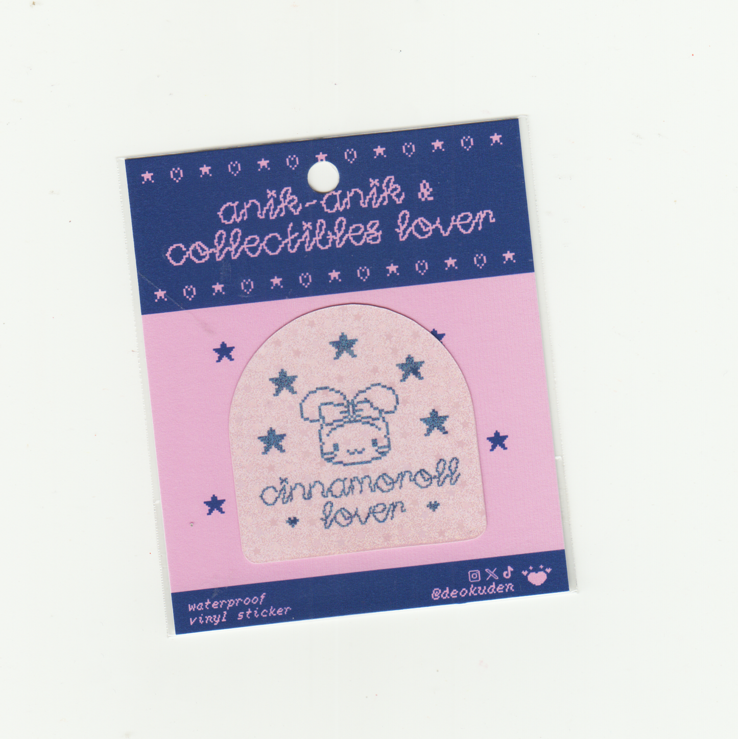 ANIK-ANIK & COLLECTIBLES LOVER STICKER (ROUNDED)