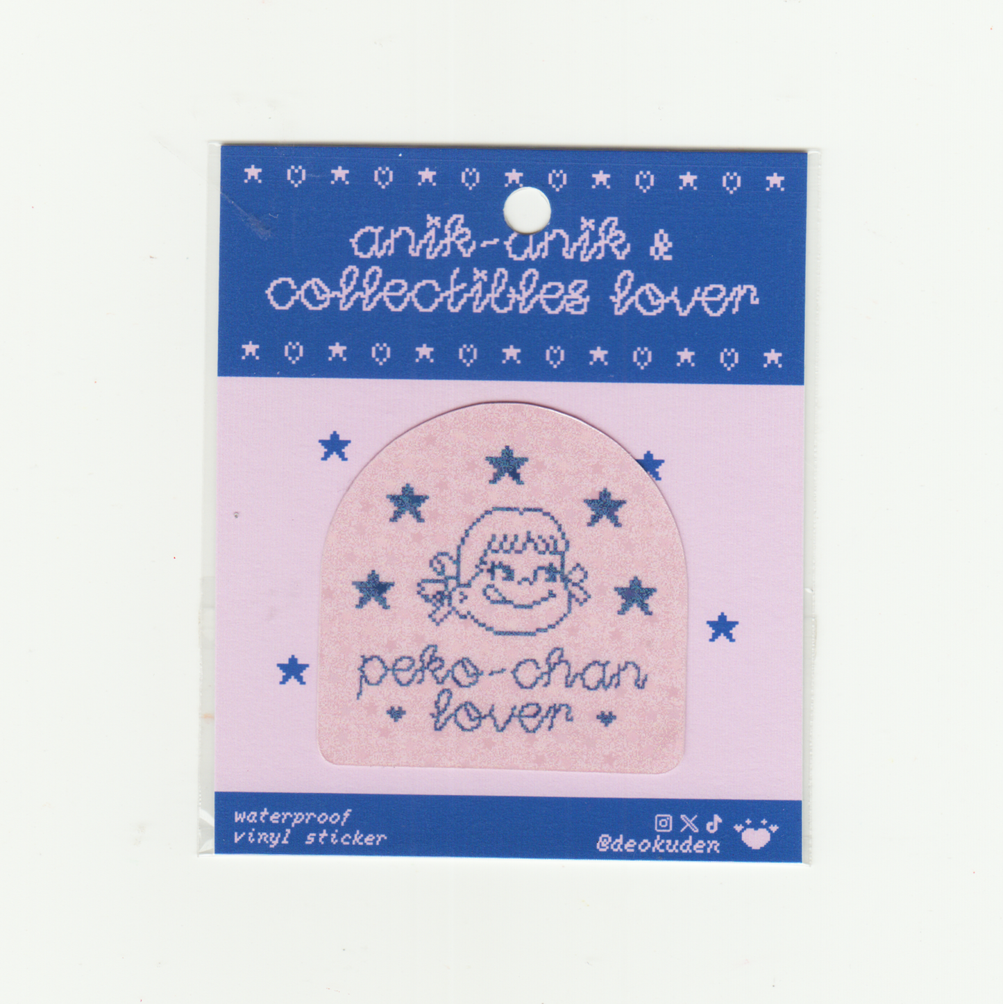 ANIK-ANIK & COLLECTIBLES LOVER STICKER (ROUNDED)