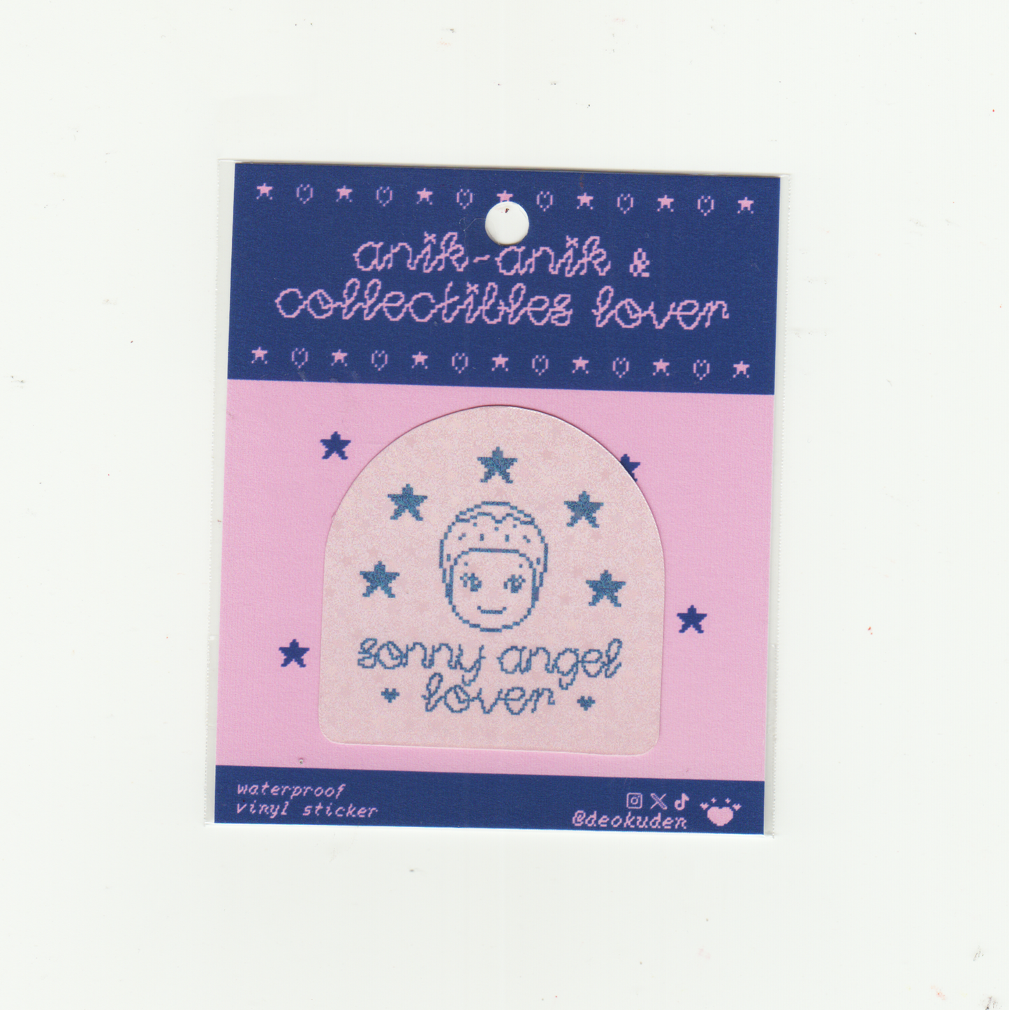 ANIK-ANIK & COLLECTIBLES LOVER STICKER (ROUNDED)