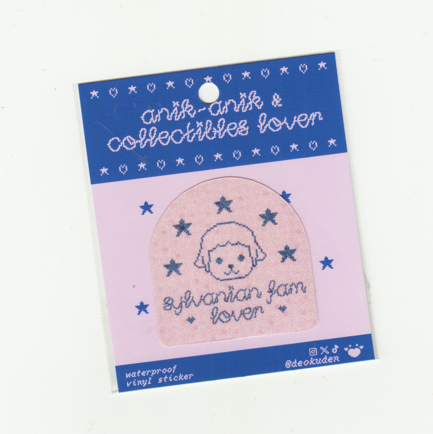 ANIK-ANIK & COLLECTIBLES LOVER STICKER (ROUNDED)