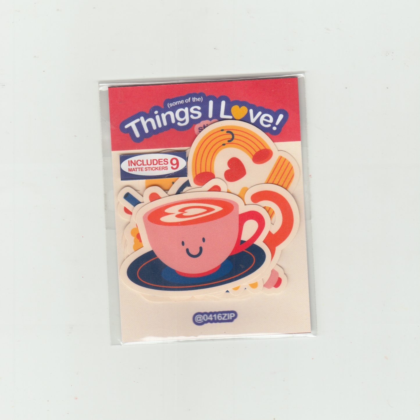 THINGS I LOVE STICKER PACK
