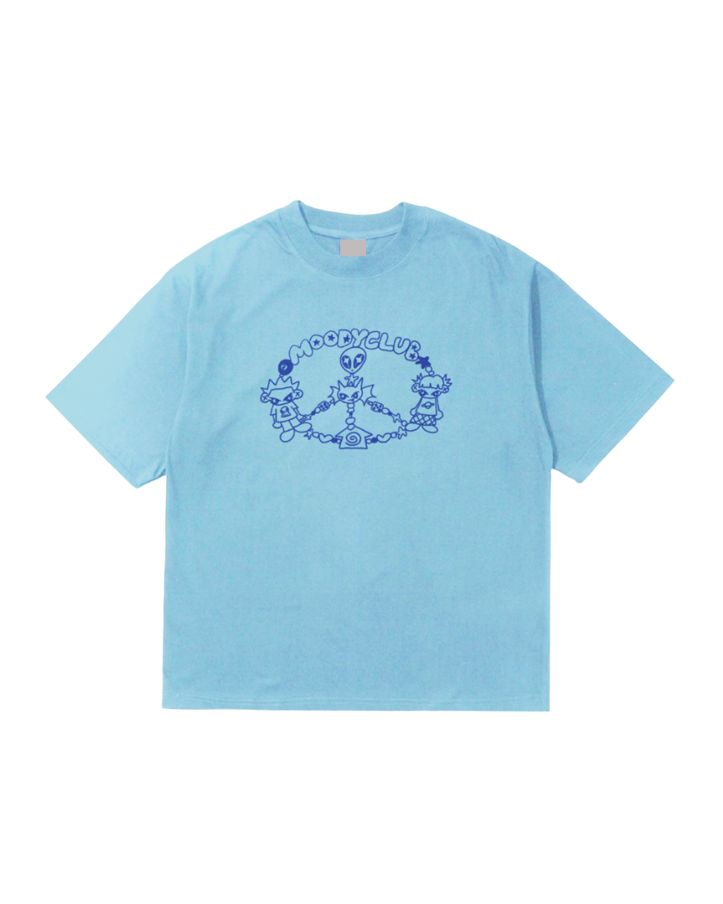 Peace (blue) t-shirt