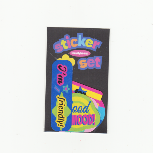4 PCS STICKER SET