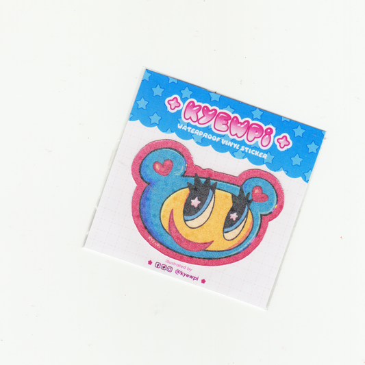 ANGEL BLUE STICKER