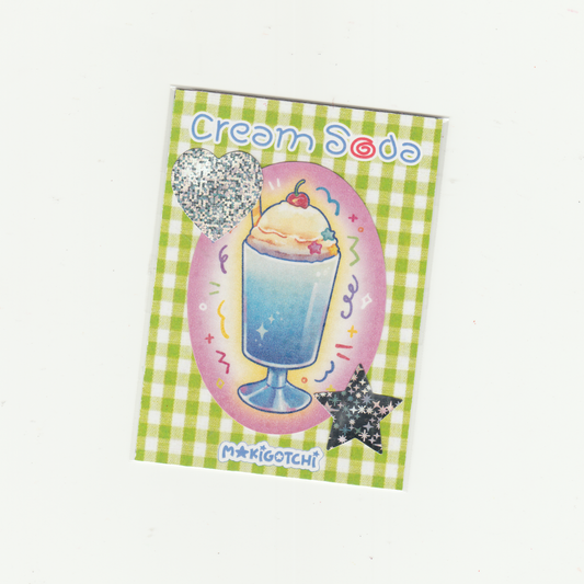 CREAM SODA STICKER