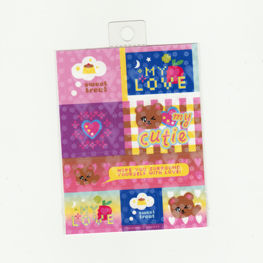 SO MUCH LOVE STICKER SHEET