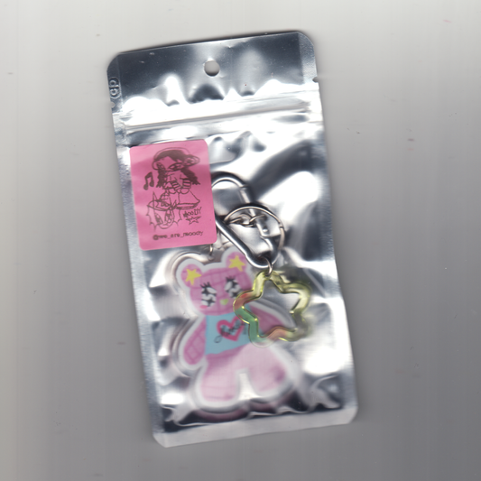 CUTIE BEAR KEYCHAIN