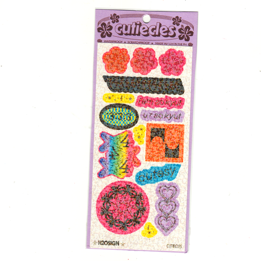 CUTIECLES STICKER SHEET