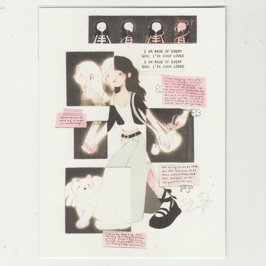 I AM MADE OF EVERY GIRL PRINT