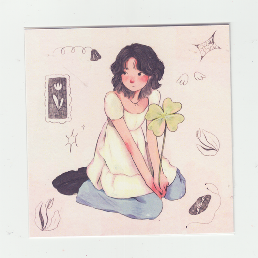 LUCKY GIRL PRINT