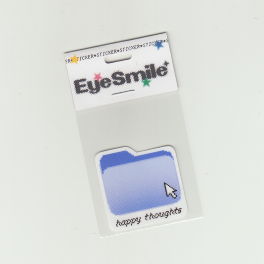 HAPPY THOUGHTS STICKER