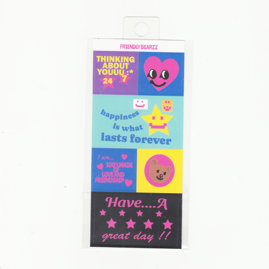 MESSAGES! STICKER SHEET