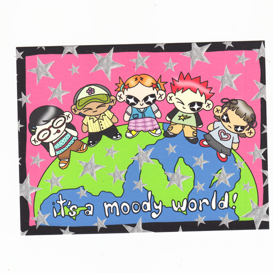 MOODY WORLD PRINT