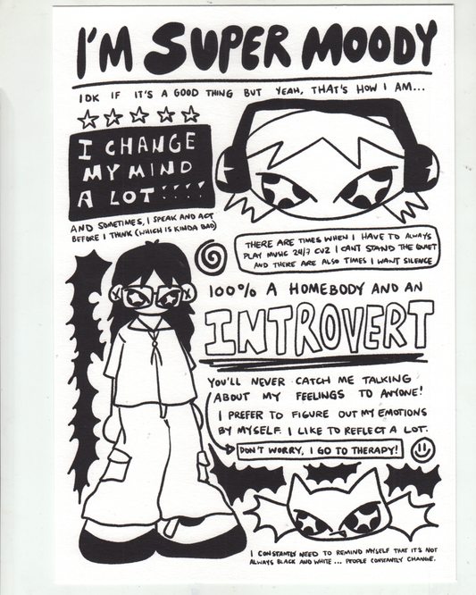 SUPER MOODY PRINT (WHITE)