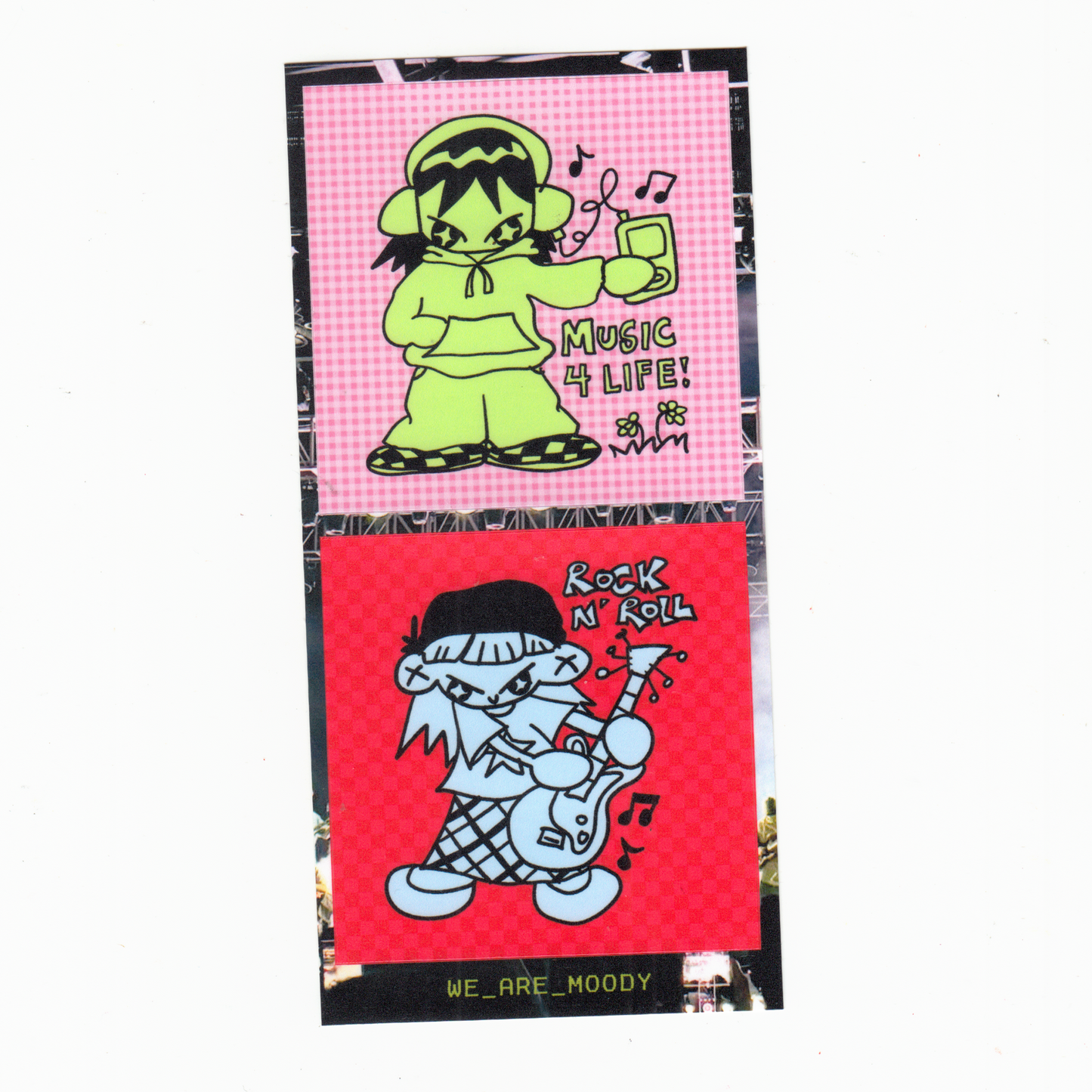 MUSIC FOR LIFE STICKER SHEET