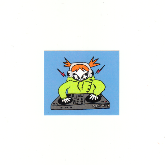 DJ MOODY STICKER