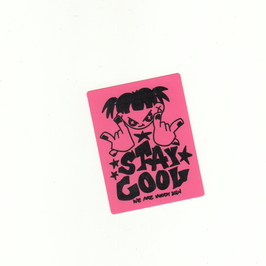 STAY COOL STICKER