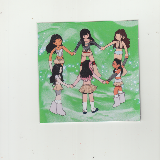 KATSEYE WORLD PRINT