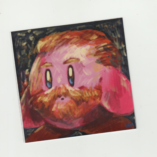 KIRBY VAN GOGH PRINT