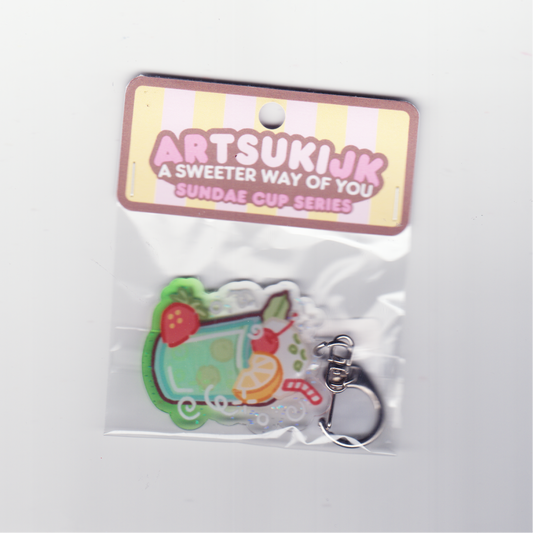 MELON SODA KEYCHAIN