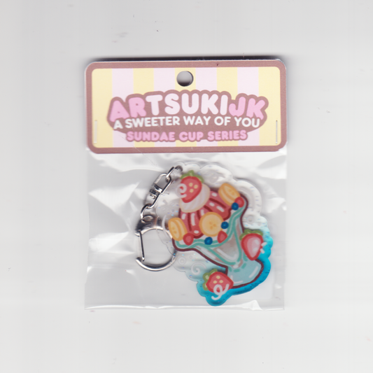 SUNDAE JELLY KEYCHAIN