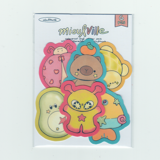 MISULVILLE 2 STICKER PACK