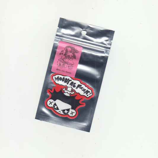 MOODY AF STICKER