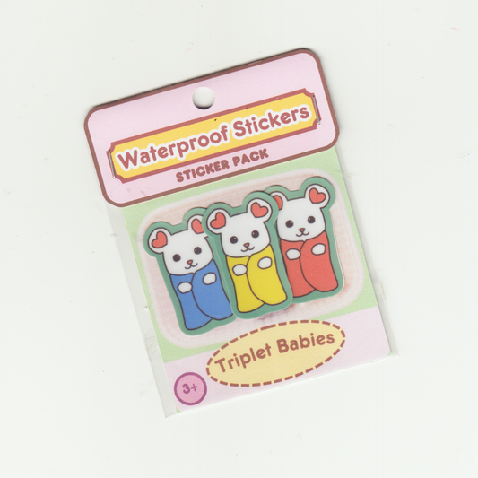 MARSHMALLOW MOUSE STICKER PACK