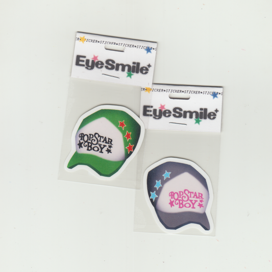 POPSTAR BOY STICKER