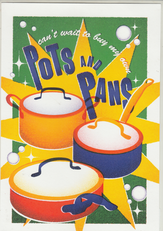 POTS & PANS A4 PRINT