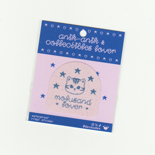 ANIK-ANIK & COLLECTIBLES LOVER STICKER (ROUNDED)