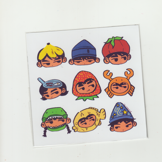 SILLY HAT KIDS PRINT