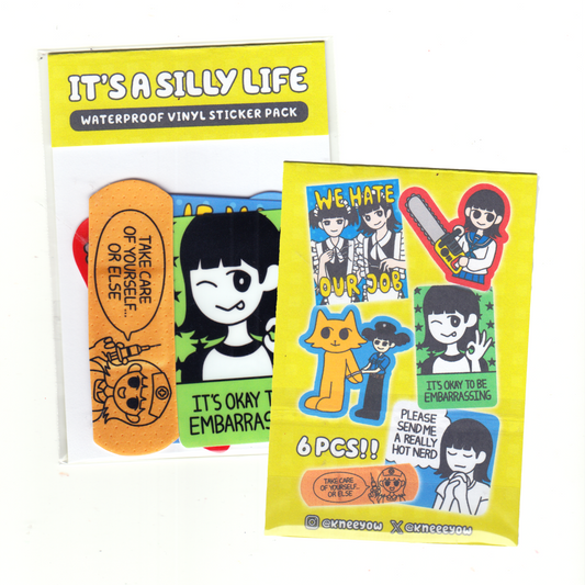 IT’S A SILLY LIFE STICKER PACK