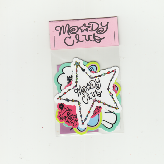 MOODY CLUB STICKER PACK