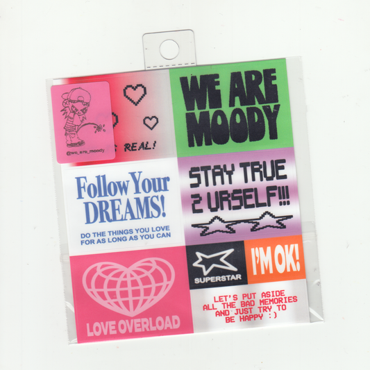 SWEET WORDZ STICKER SHEET