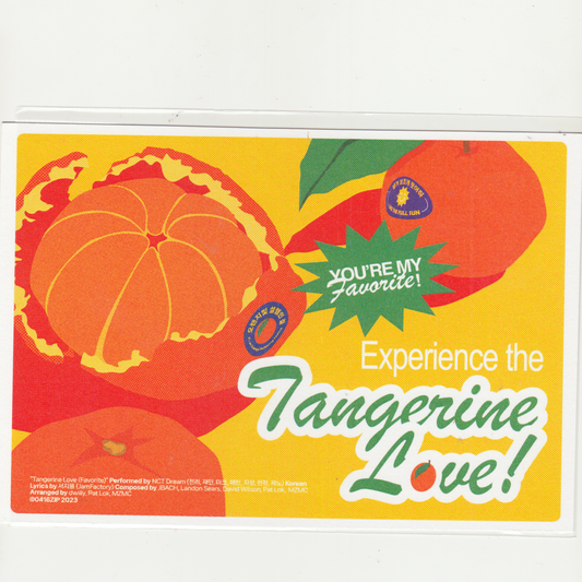 TANGERINE LOVE A5 PRINT